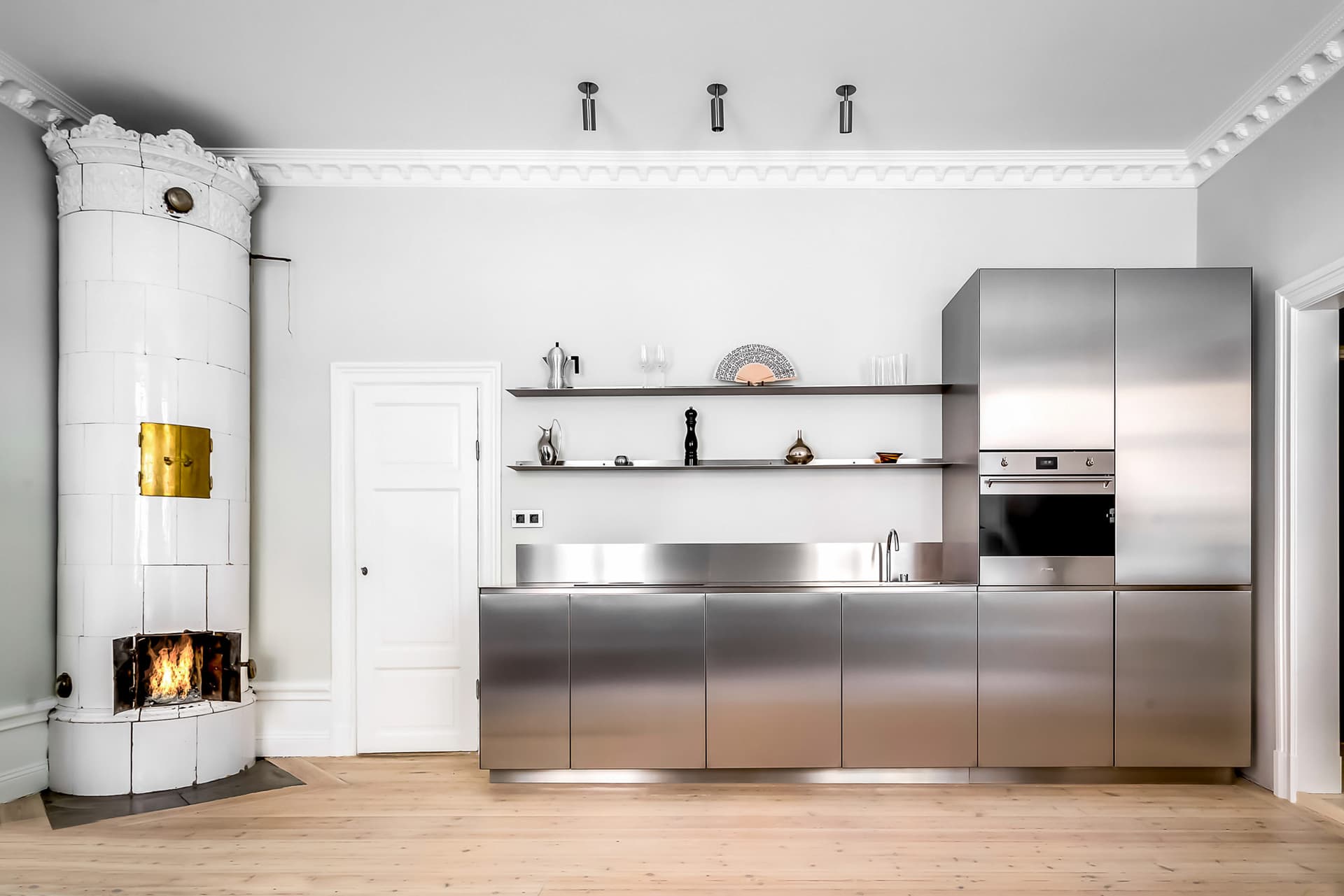 Drömkök helt i rostfritt